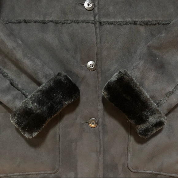 Vintage Faux Fur/Suede Jacket - Picture 9 of 16